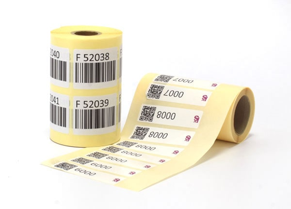 Etikete u rolni sa promeljivim podacima